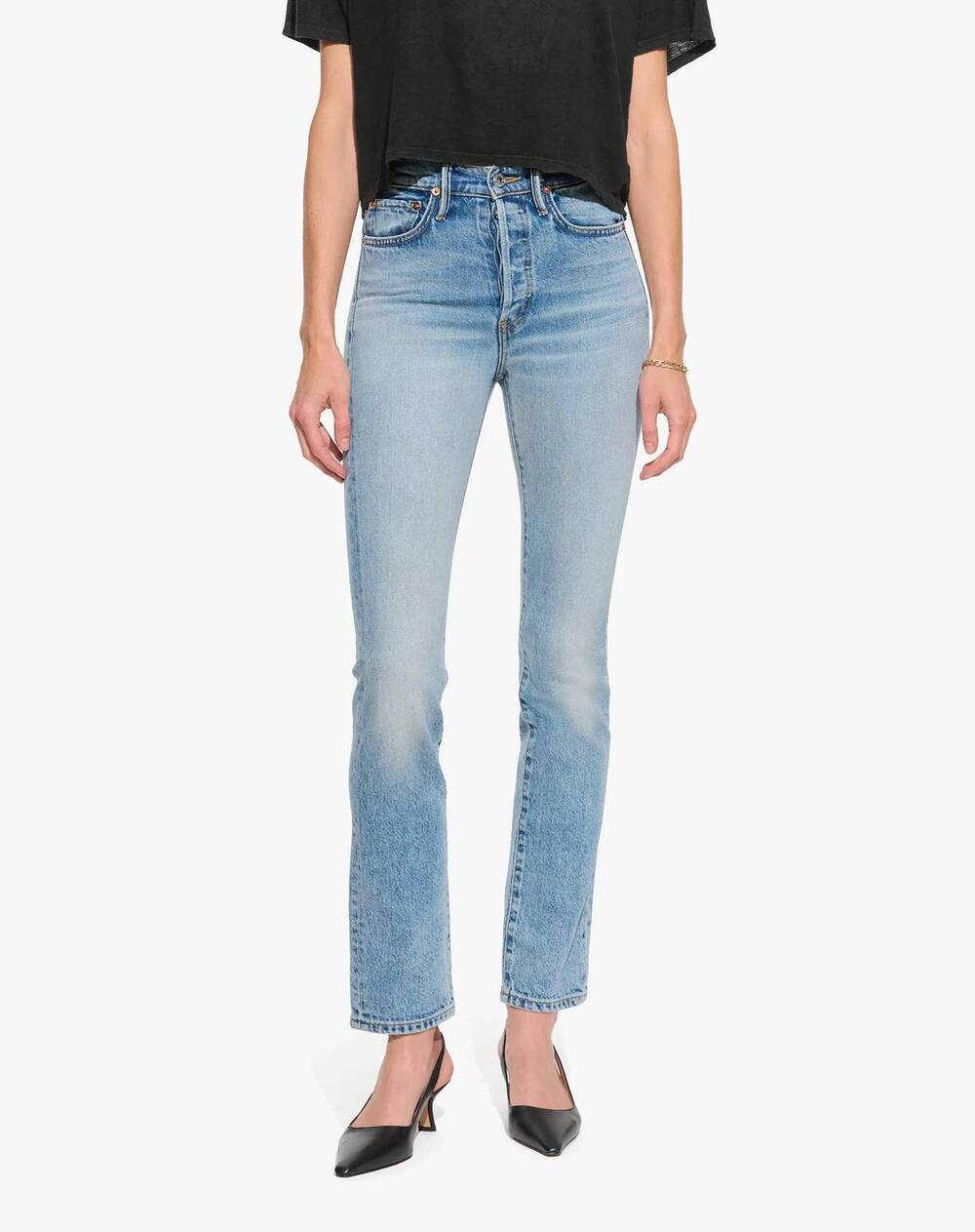 NEW BETRO SIMONE lindsay euclid jeans in blue